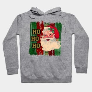 Ho Ho Ho Vintage Santa Merry Christmas Hoodie